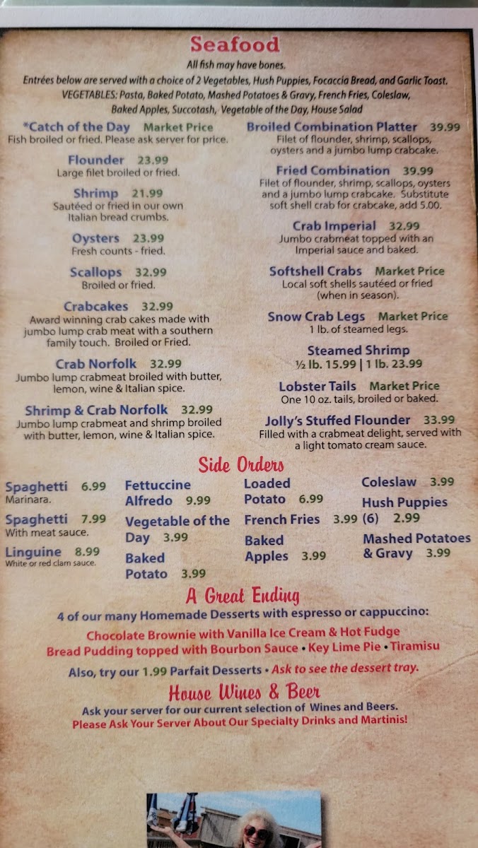 The Jolly Roger Restaurant Menu - Image 5